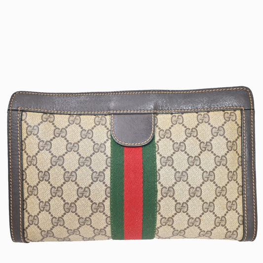 Gucci Leather Clutch