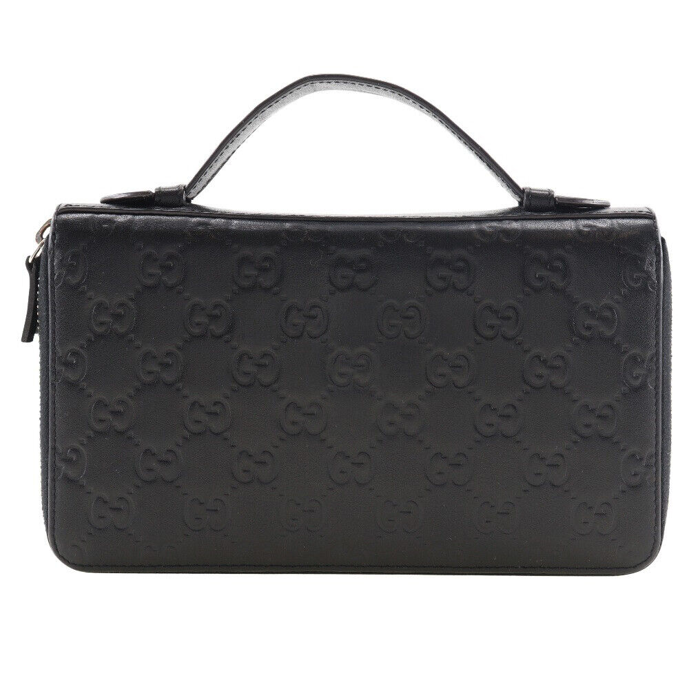 Gucci Monogram Leather Handbag