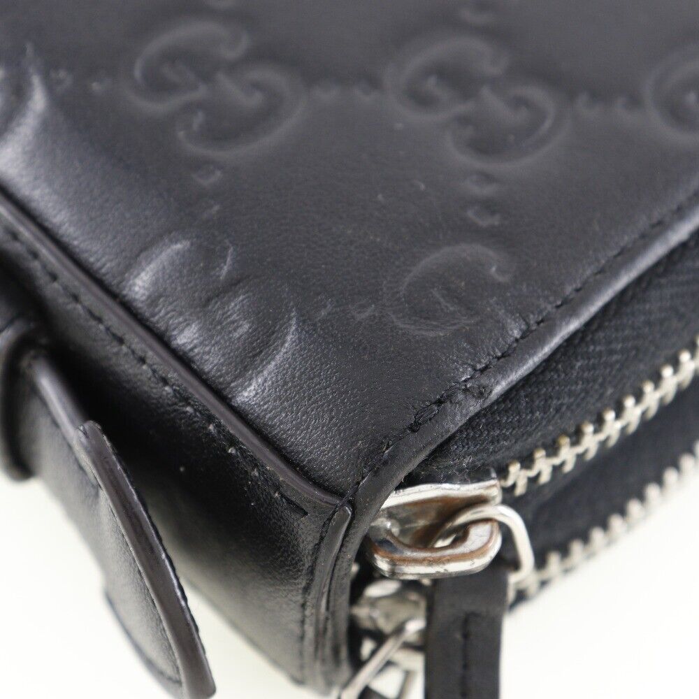 Gucci Monogram Leather Handbag