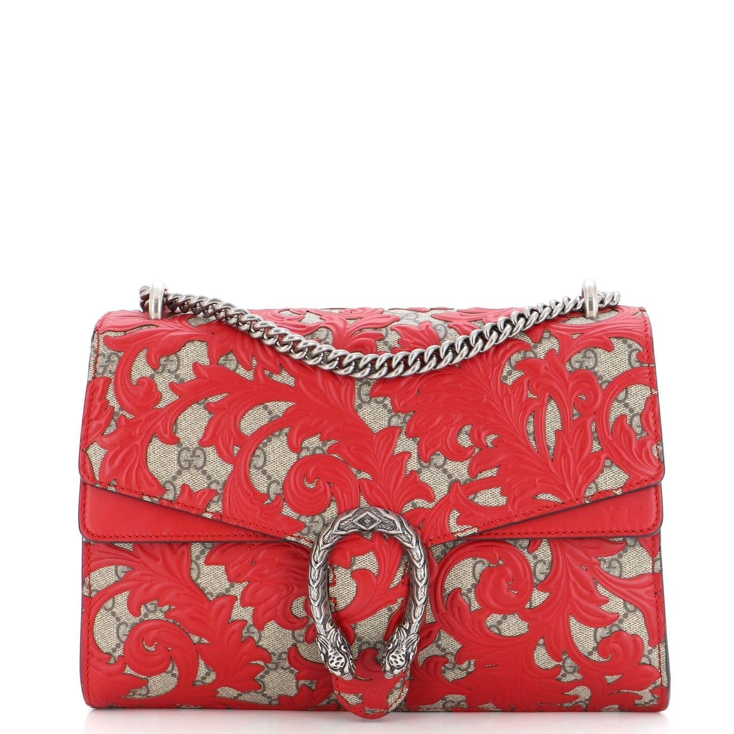 Gucci Chain Canvas Shoulder Bag