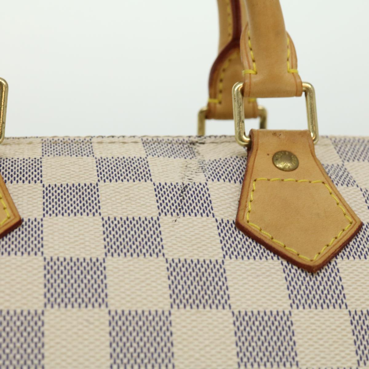 Louis Vuitton Damier Azur Speedy 25 Hand