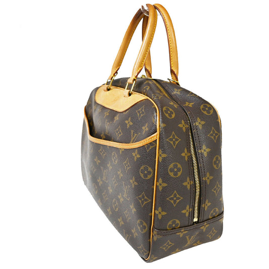 Louis Vuitton Lv Logo Deauville Hand Bag