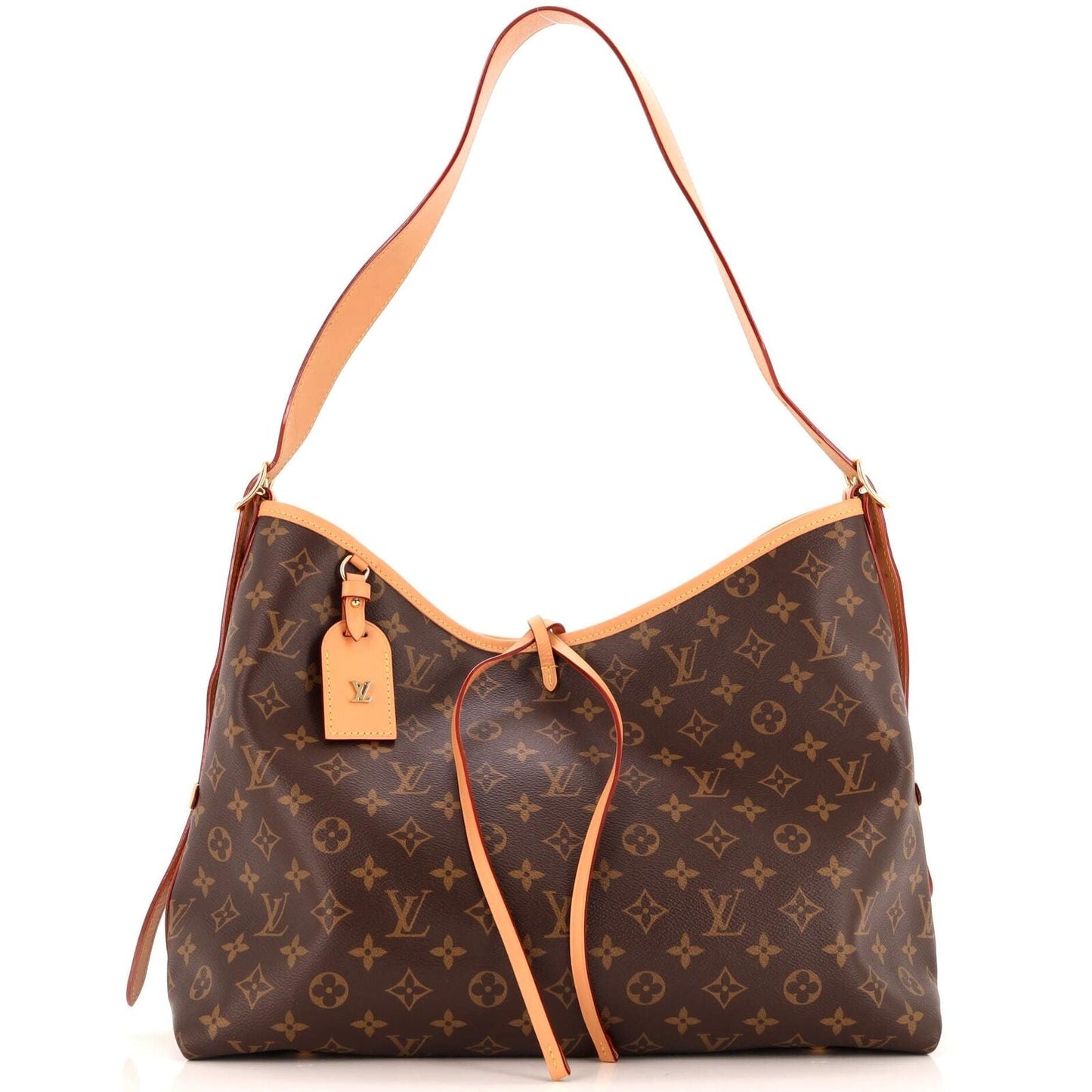 Louis Vuitton Carryall Hobo Canvas Mm