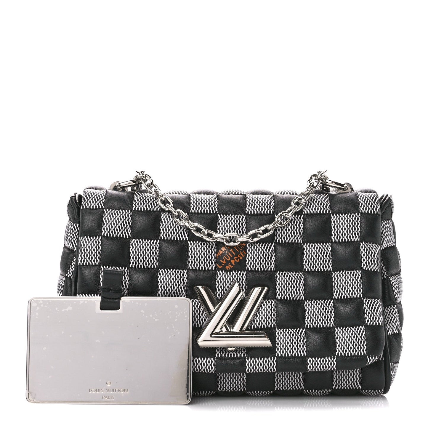 Louis Vuitton Calfskin Damier Twist