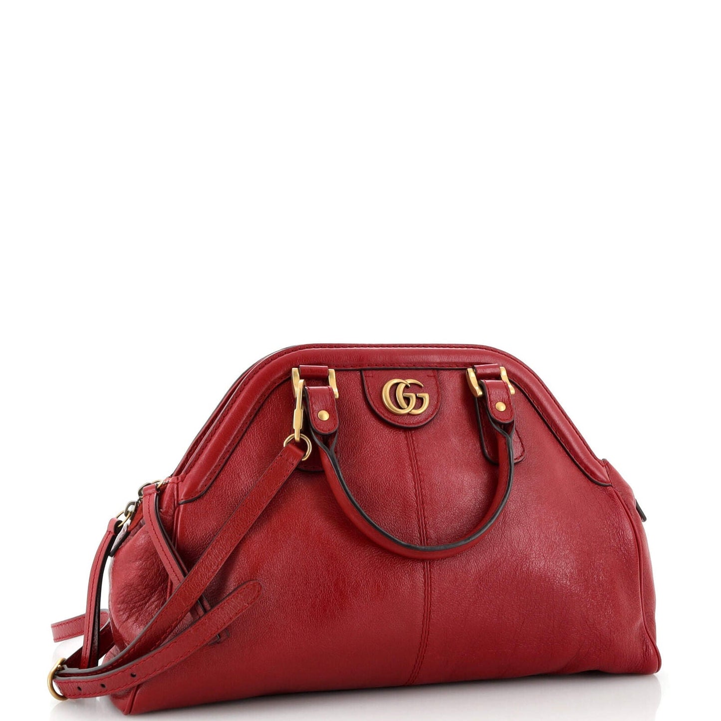 Gucci Leather Top Handle Handbag