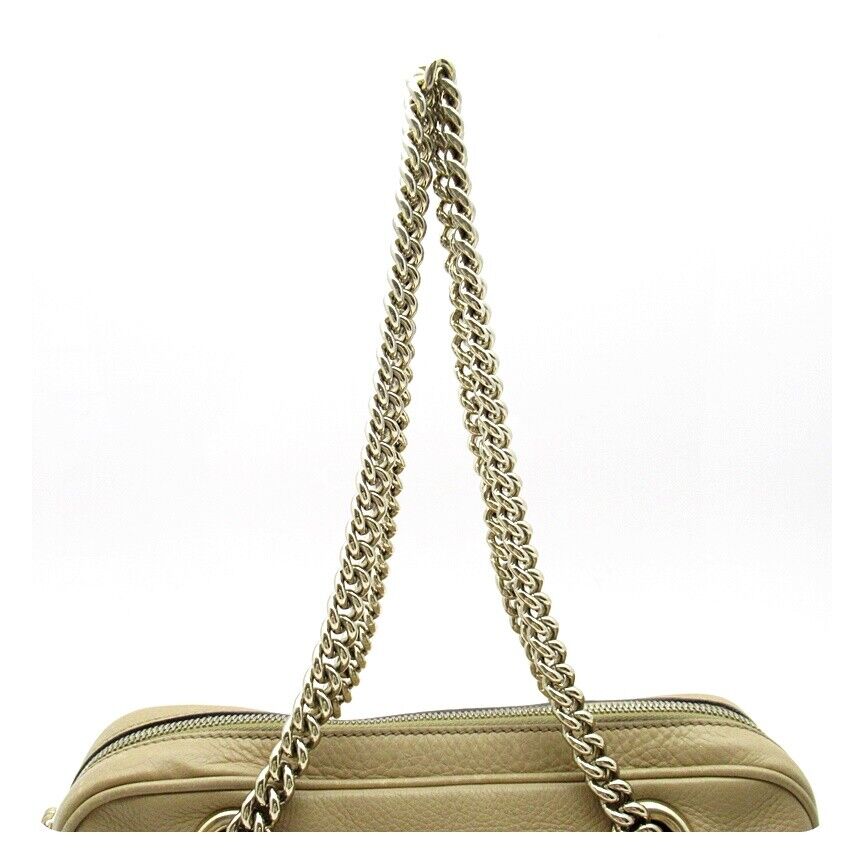 Gucci Chain Leather Tote
