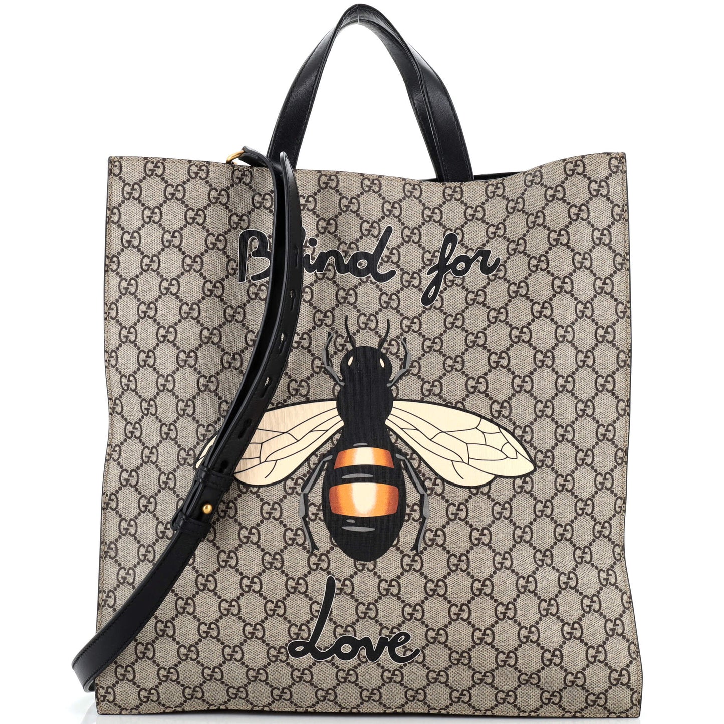 Gucci Canvas Top Handle Tote