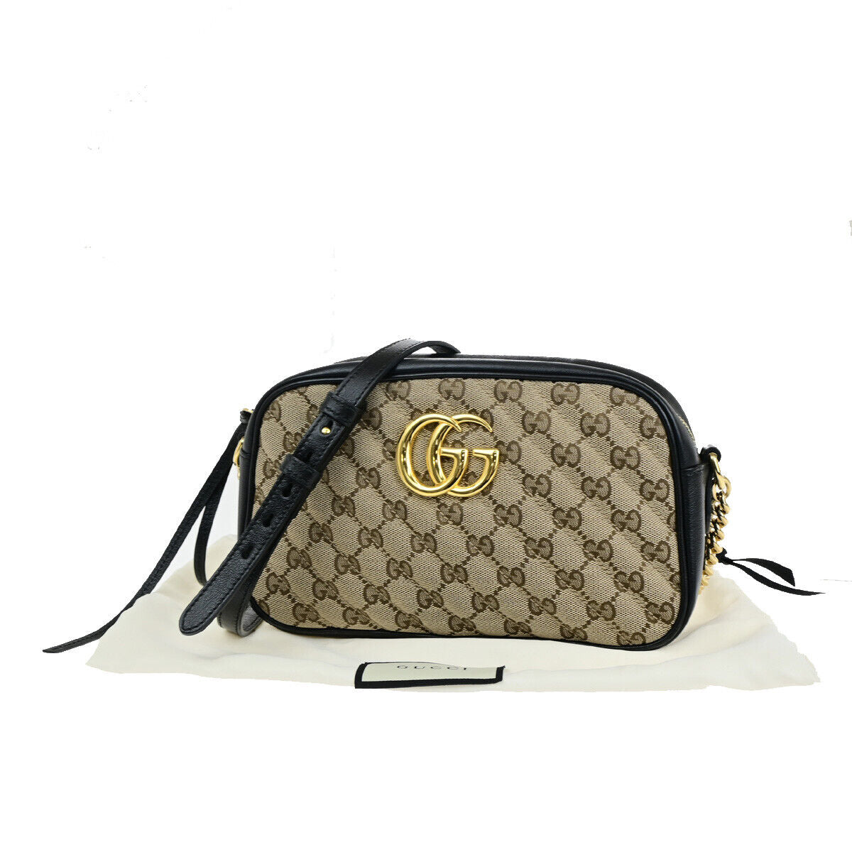 Gucci Chain Leather Shoulder Bag