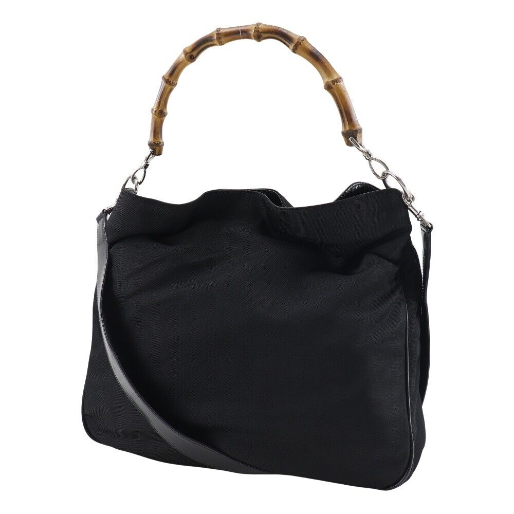 Gucci Nylon Canvas Handbag