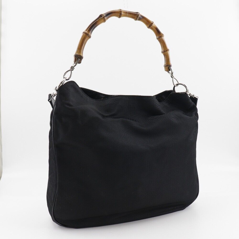 Gucci Nylon Canvas Handbag