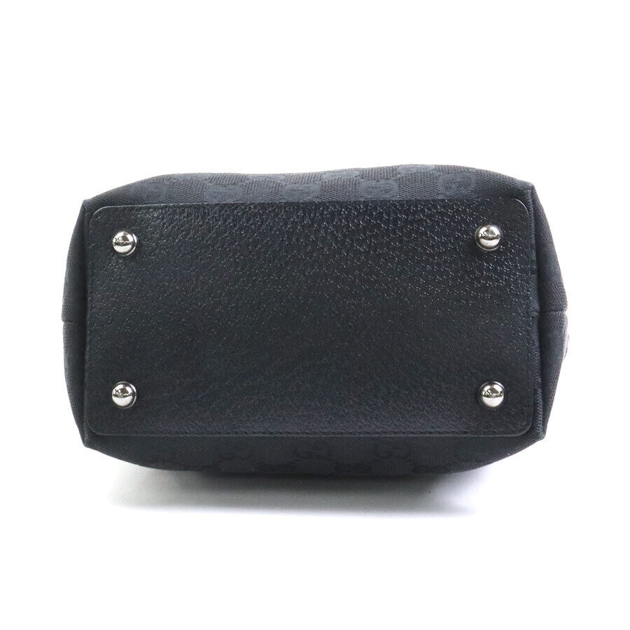 Gucci Monogram Leather Canvas Shoulder Bag