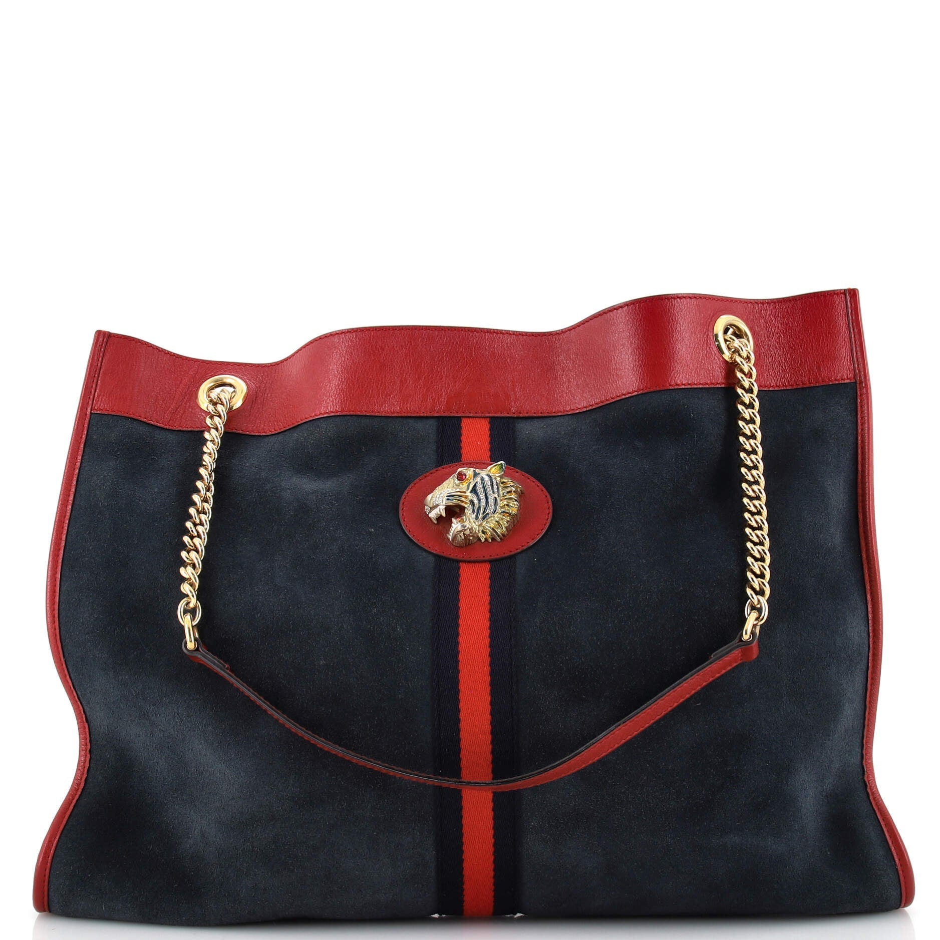 Gucci Chain Leather Tote