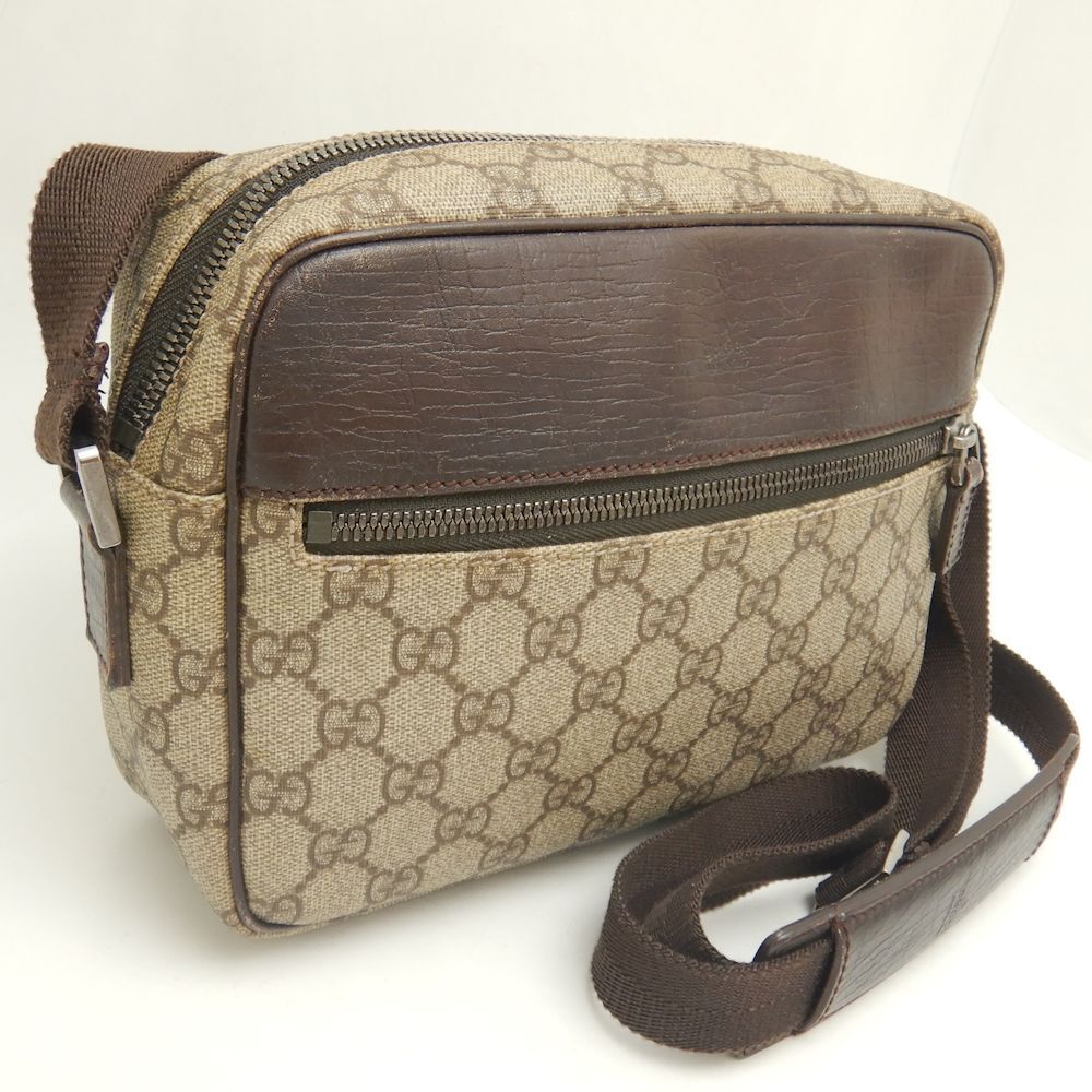 Gucci Leather Canvas Crossbody