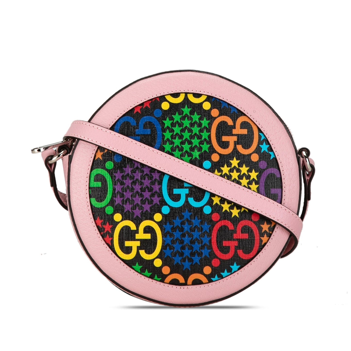 Gucci Monogram Leather Canvas Crossbody