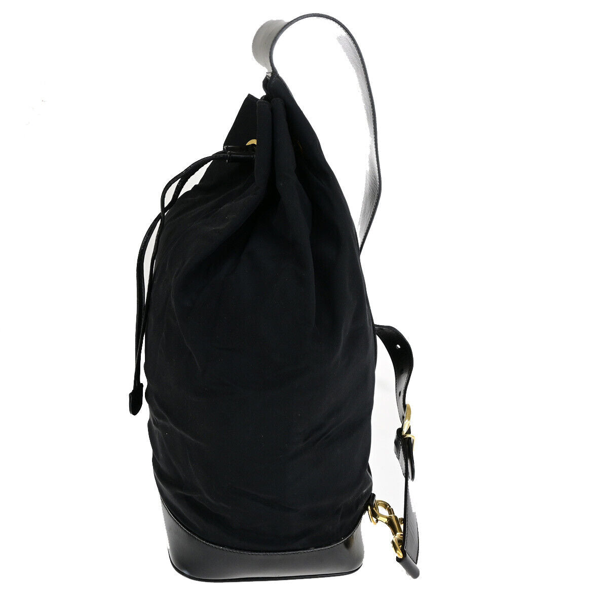 Gucci Nylon Leather Shoulder Bag