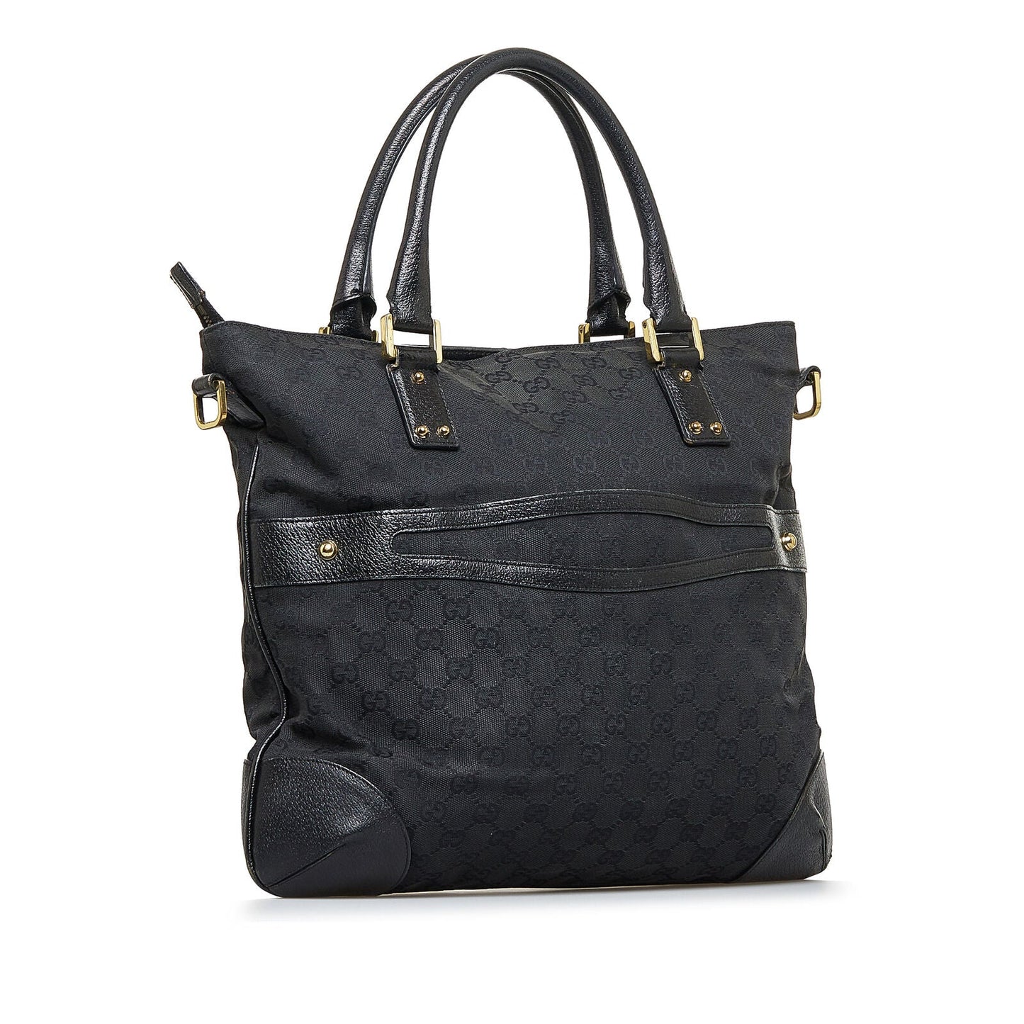 Gucci Monogram Canvas Shoulder Bag