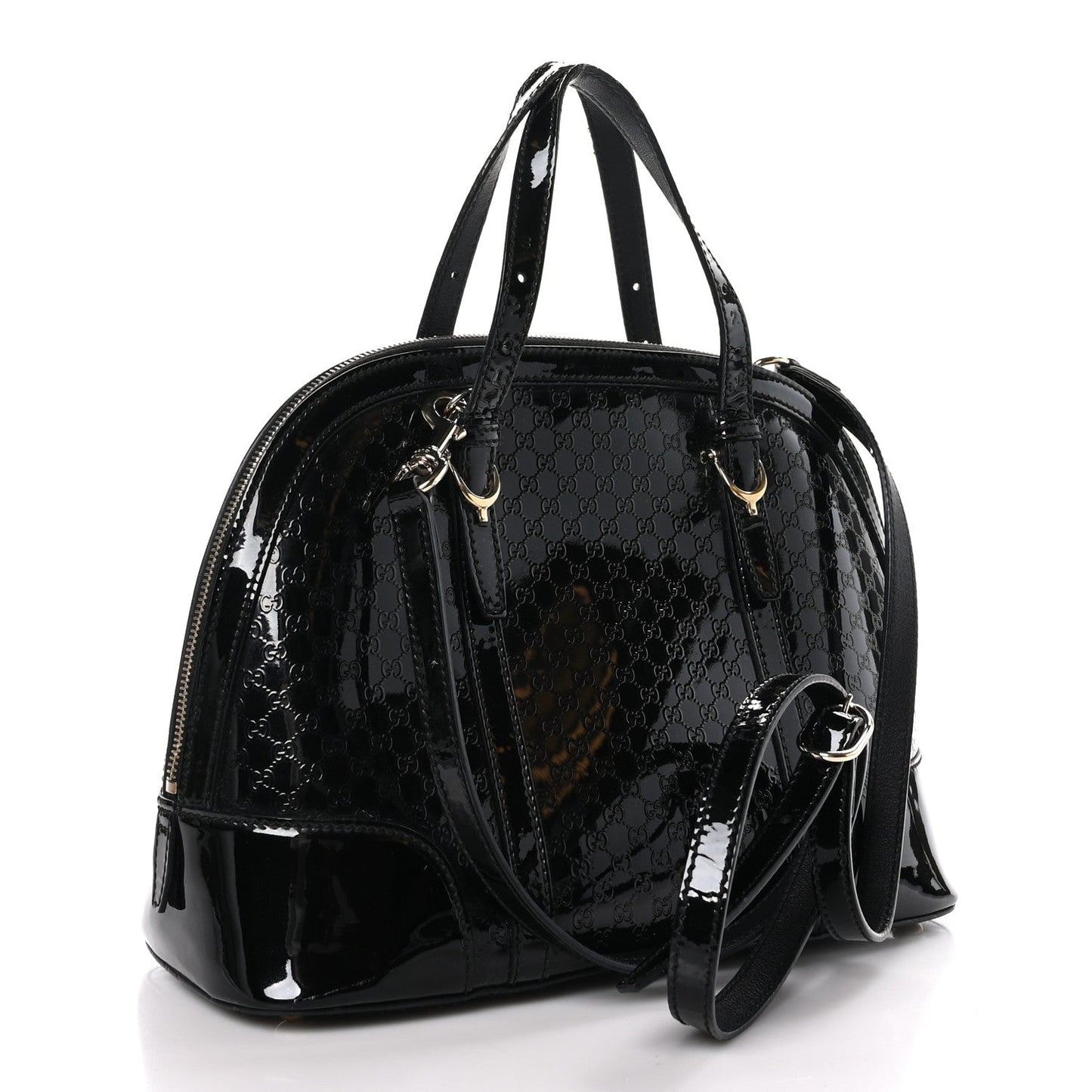 Gucci Leather Top Handle Shoulder Bag