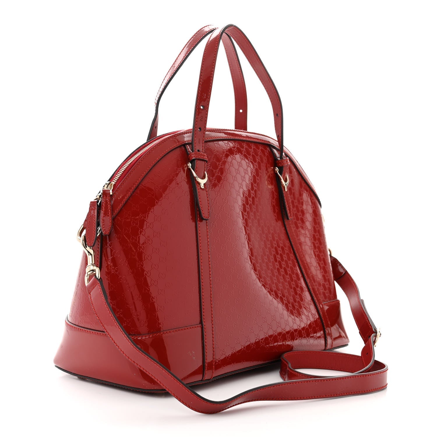 Gucci Leather Top Handle Shoulder Bag