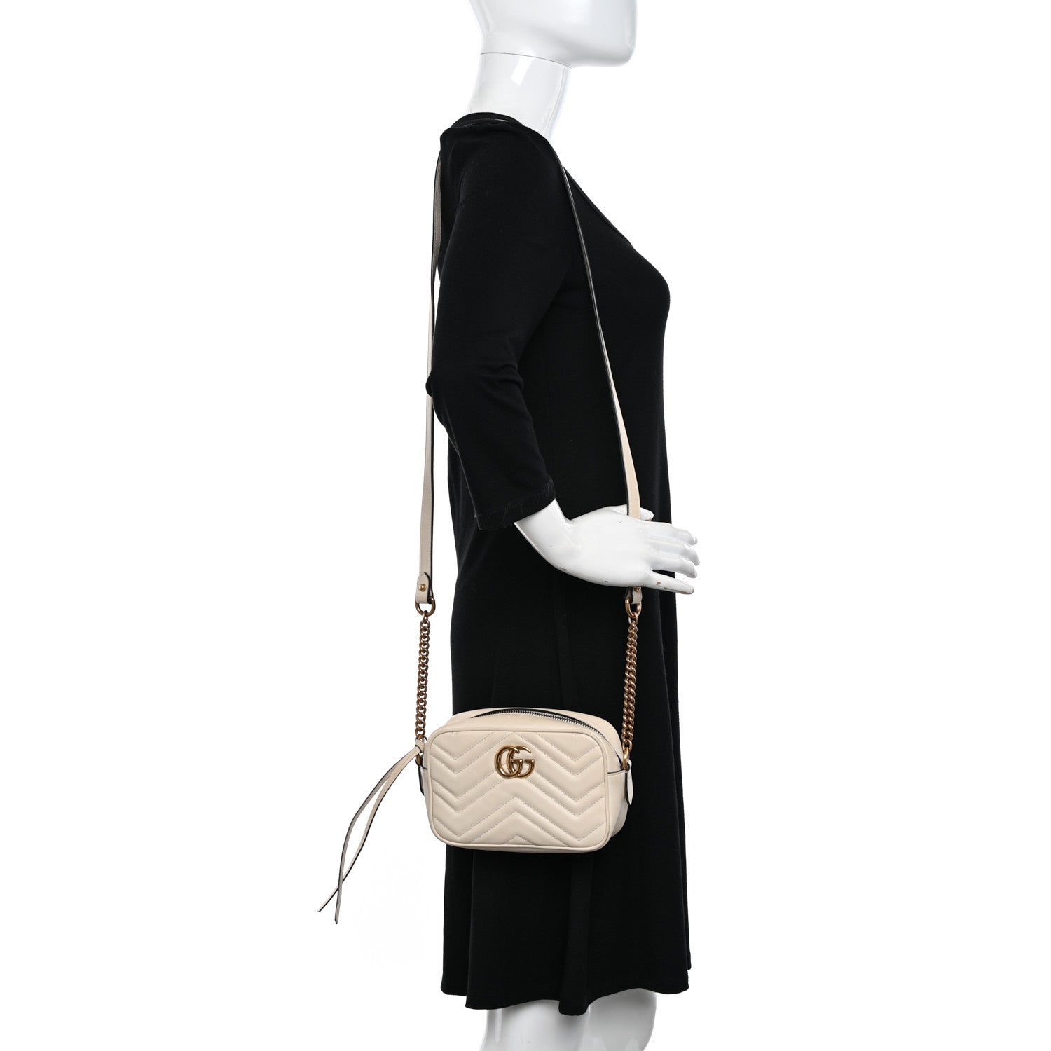 Gucci Chain Leather Shoulder Bag