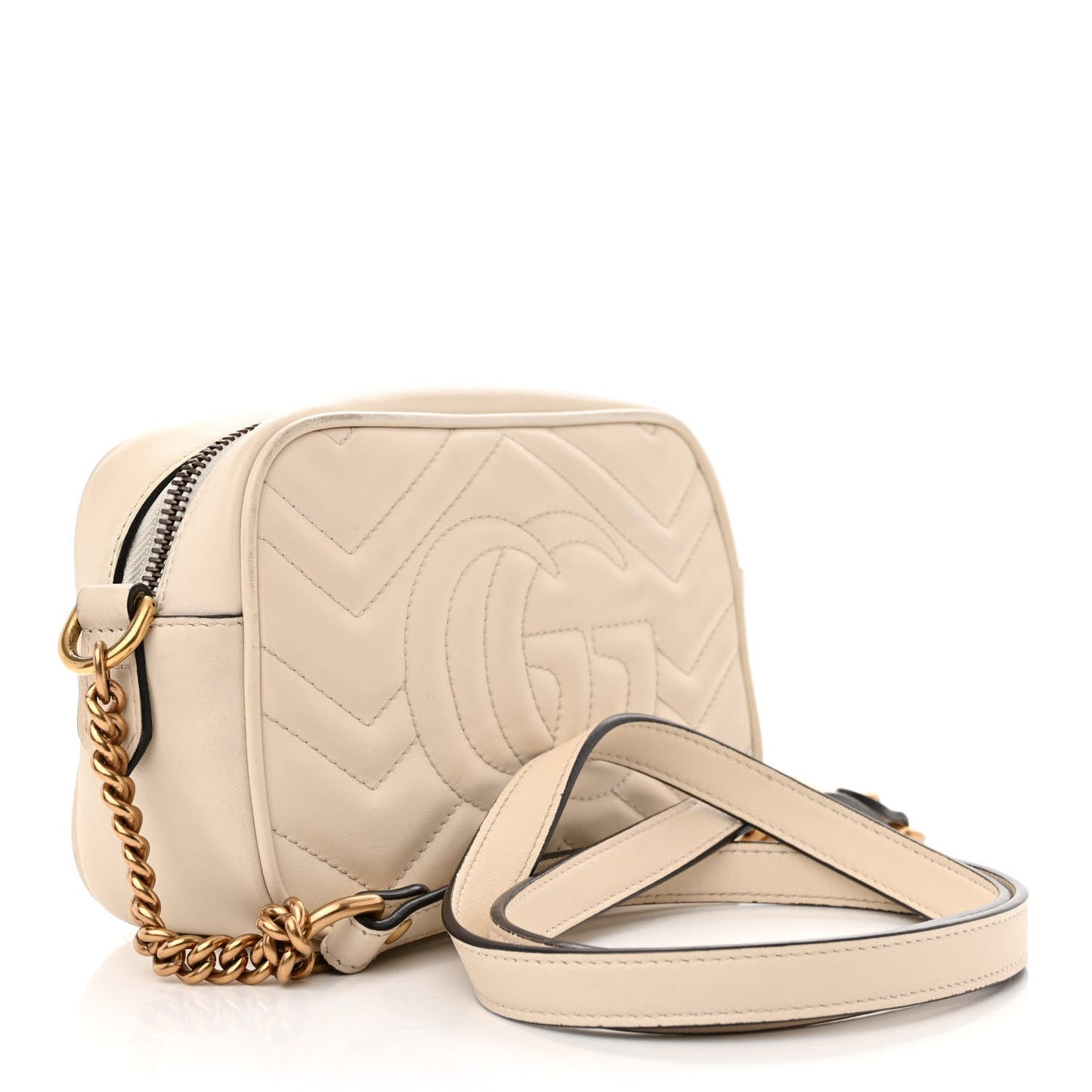Gucci Chain Leather Shoulder Bag