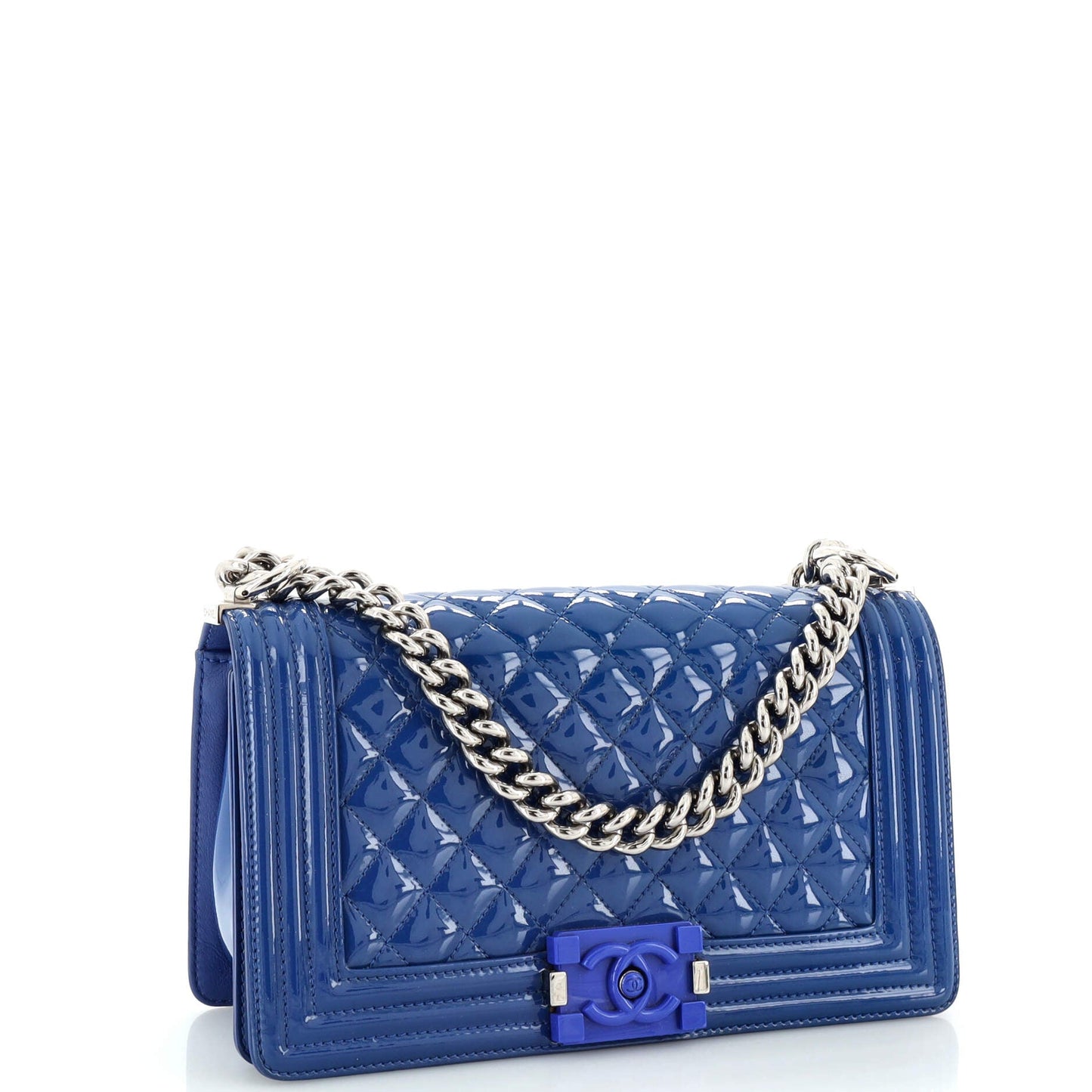 Chanel Boy Flap Bag Quilted Plexiglass