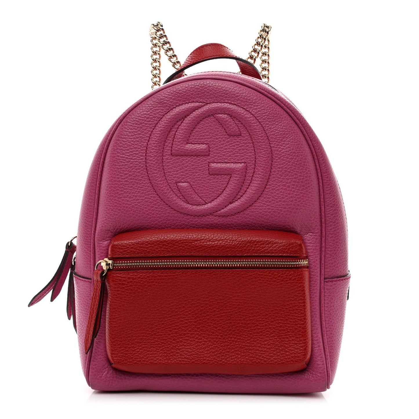 Gucci Chain Leather Shoulder Bag