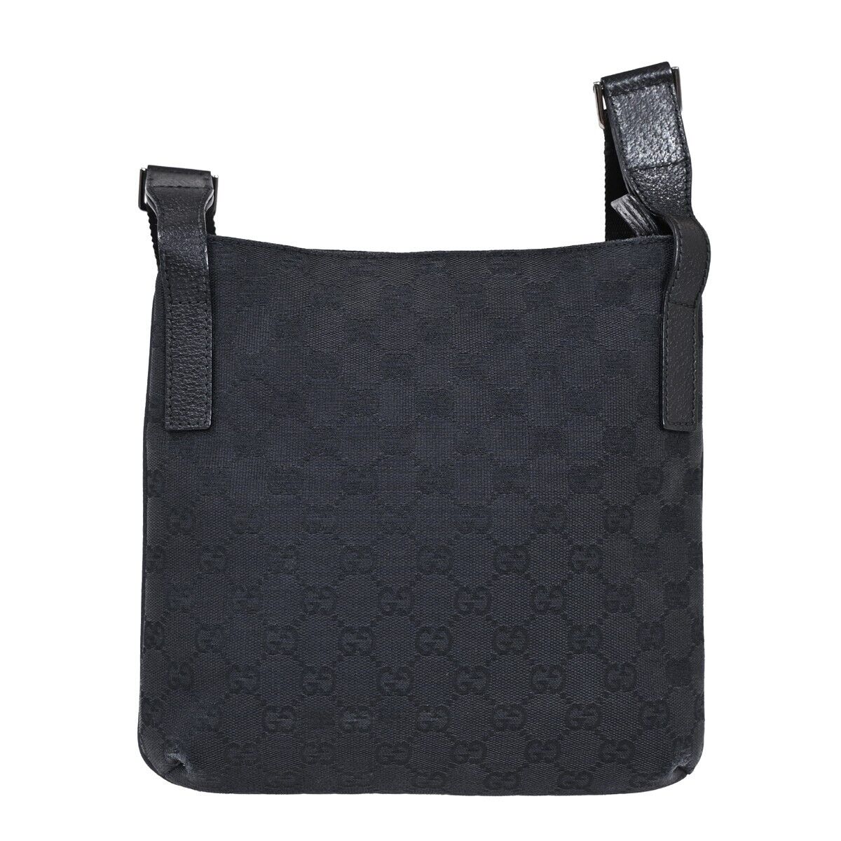 Gucci Leather Canvas Shoulder Bag