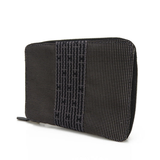 HERMES Notebook cover canvas gray Her Line agenda