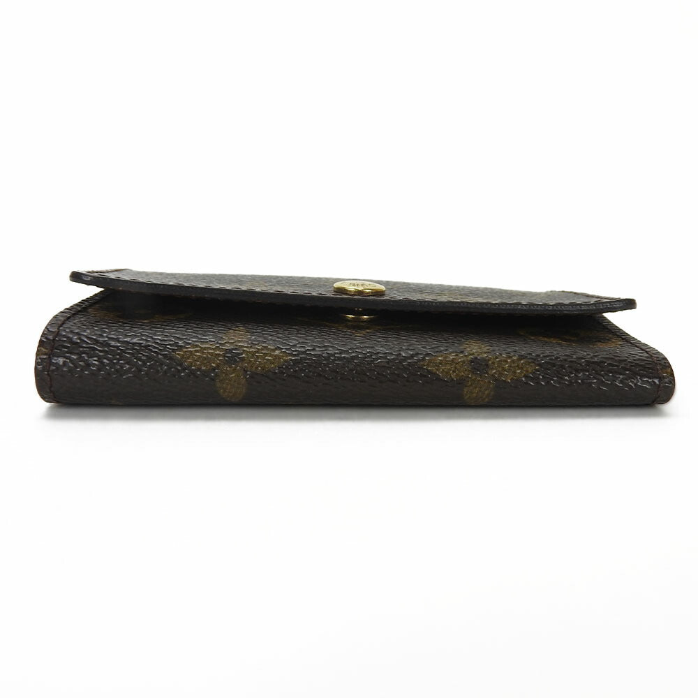 LOUIS VUITTON Key case Key holder  M62630 Monogram canvas, leather Brown Multicles6 Women(Unisex)
