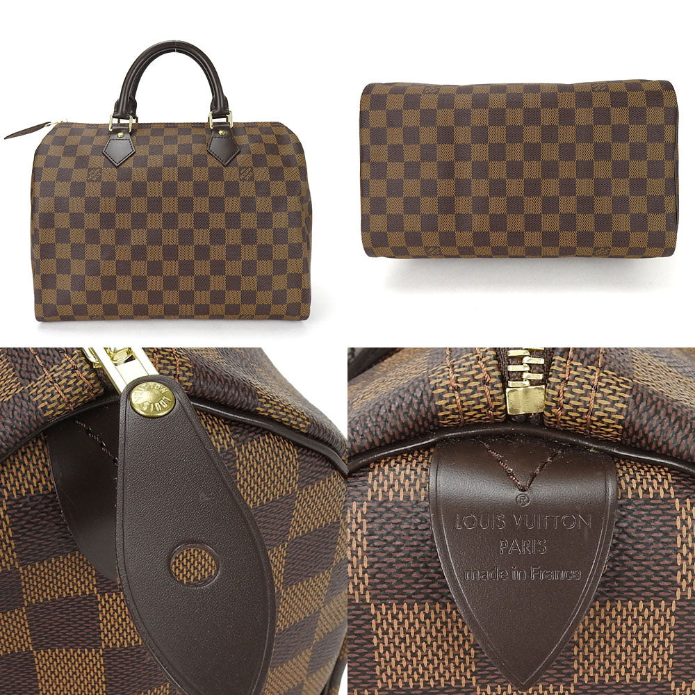 LOUIS VUITTON Handbag N41531 Damier Brown Speedy 30