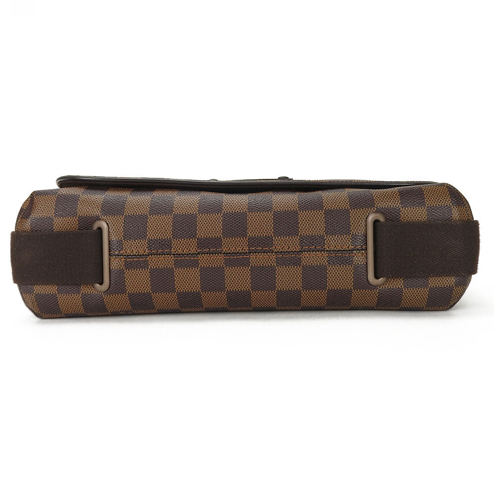 LOUIS VUITTON Shoulder Bag N51211 Damier Brown Brooklyn MM