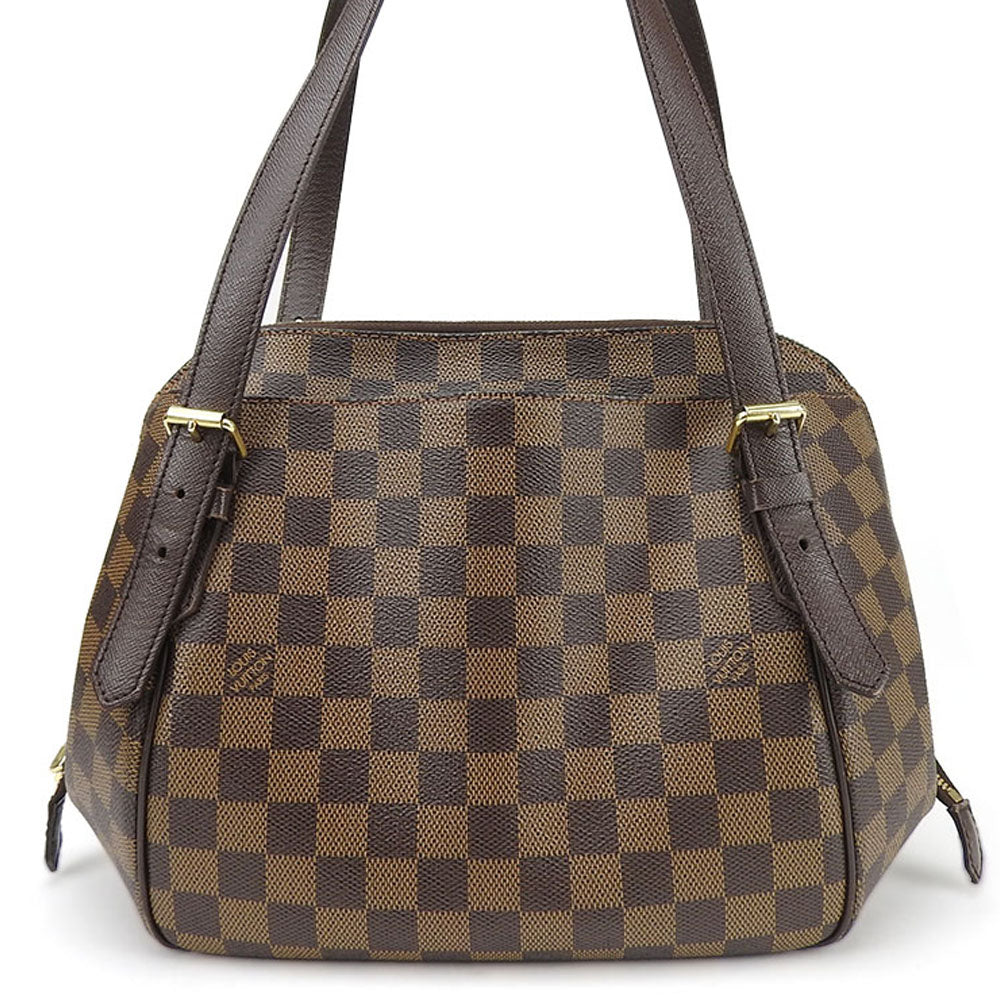 LOUIS VUITTON Shoulder Bag N51174 Damier canvas Brown Belem MM Women