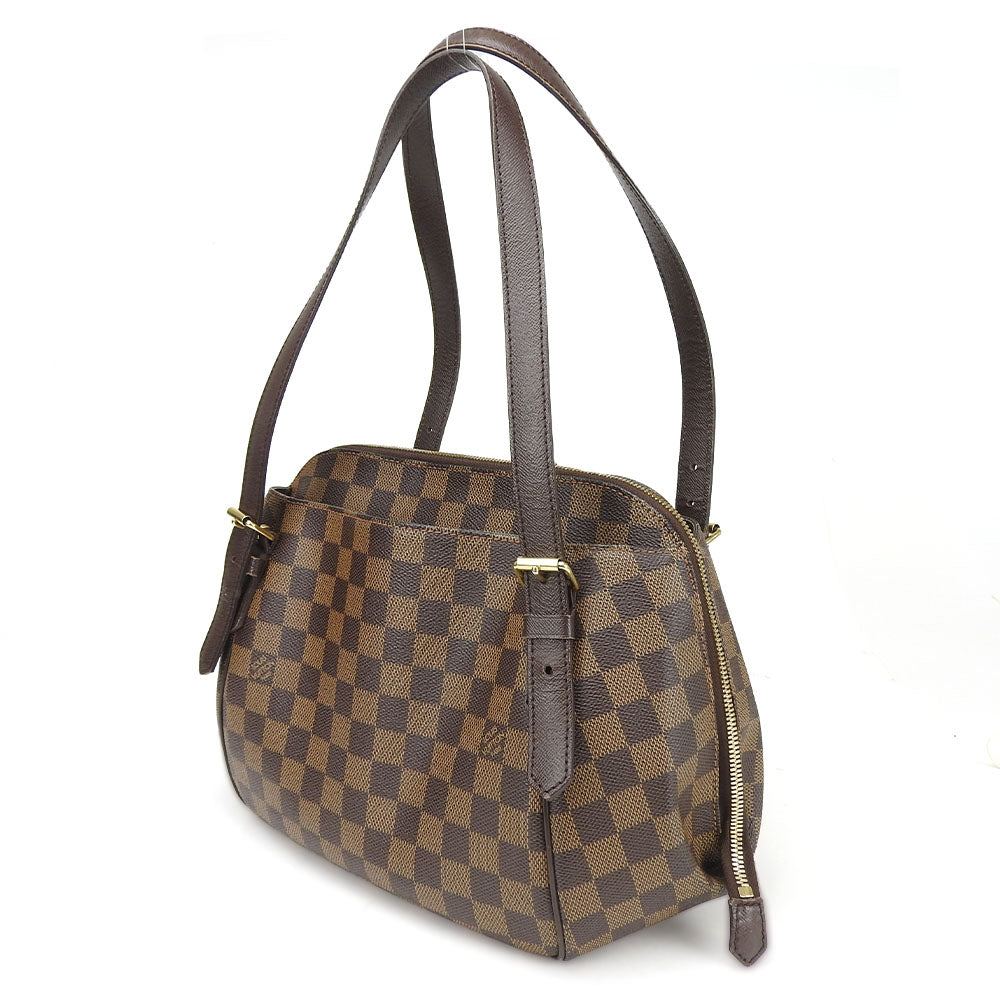 LOUIS VUITTON Shoulder Bag N51174 Damier canvas Brown Belem MM Women