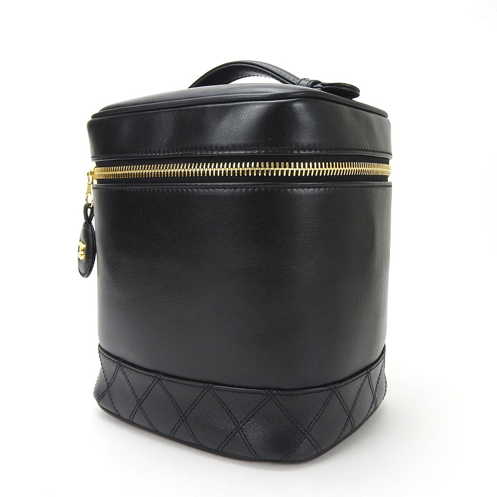 Chanel Bicolore Leather Vanity Bag Classic Flap