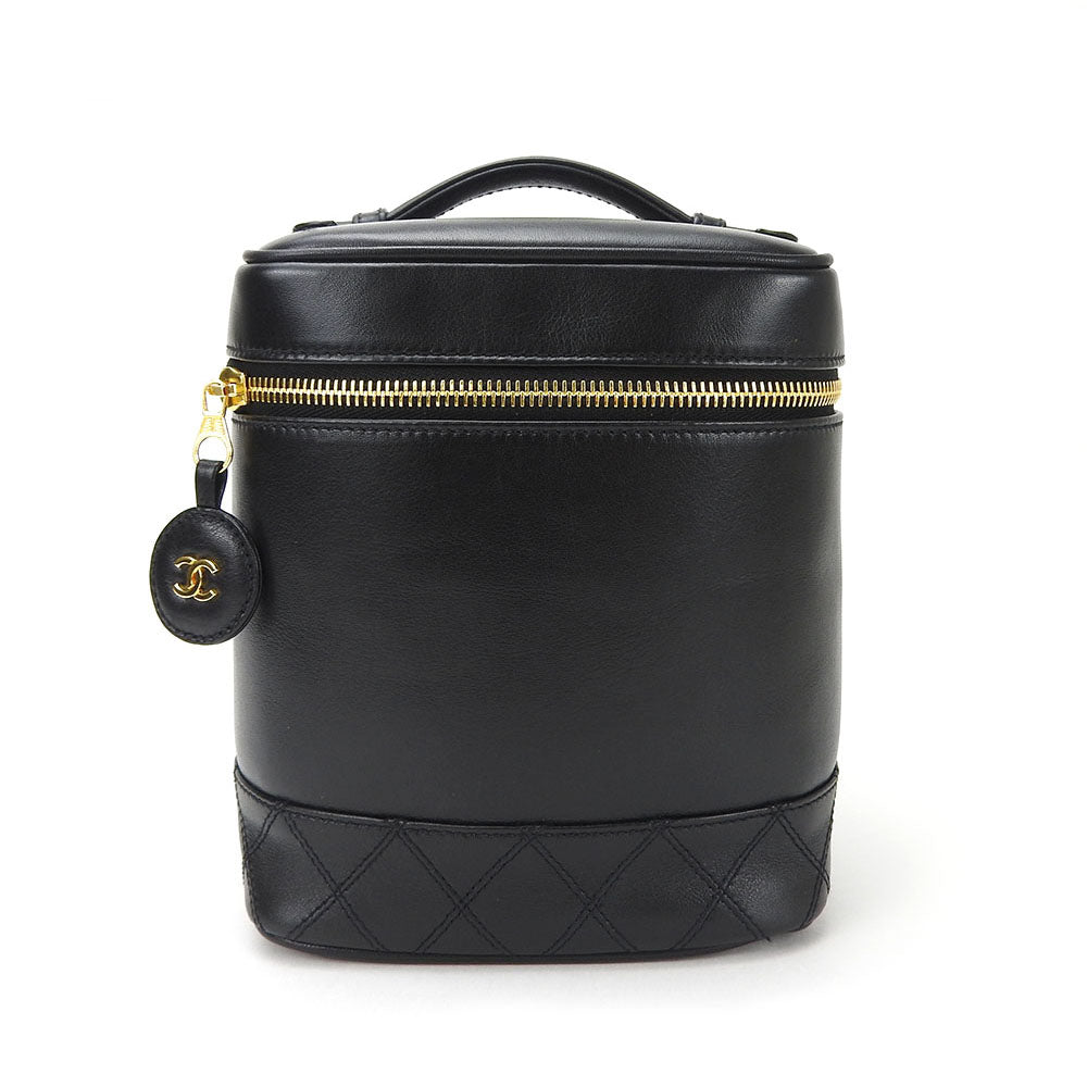 Chanel Bicolore Leather Vanity Bag Classic Flap