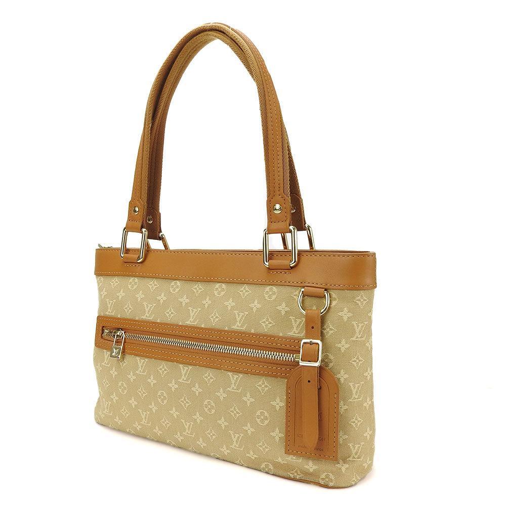 LOUIS VUITTON Handbag M92684 Monogram mini beige Lucille PM