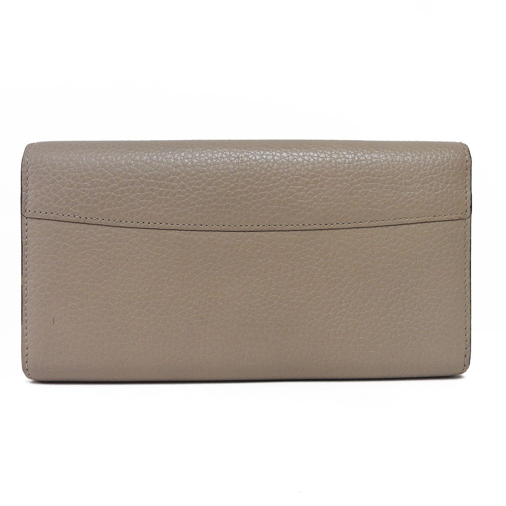 LOUIS VUITTON Long Wallet Purse M61249 leather beige Portefeuille Capsine
