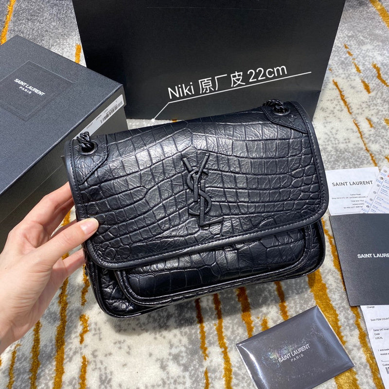 Yves Saint Laurent City Polished Handbag