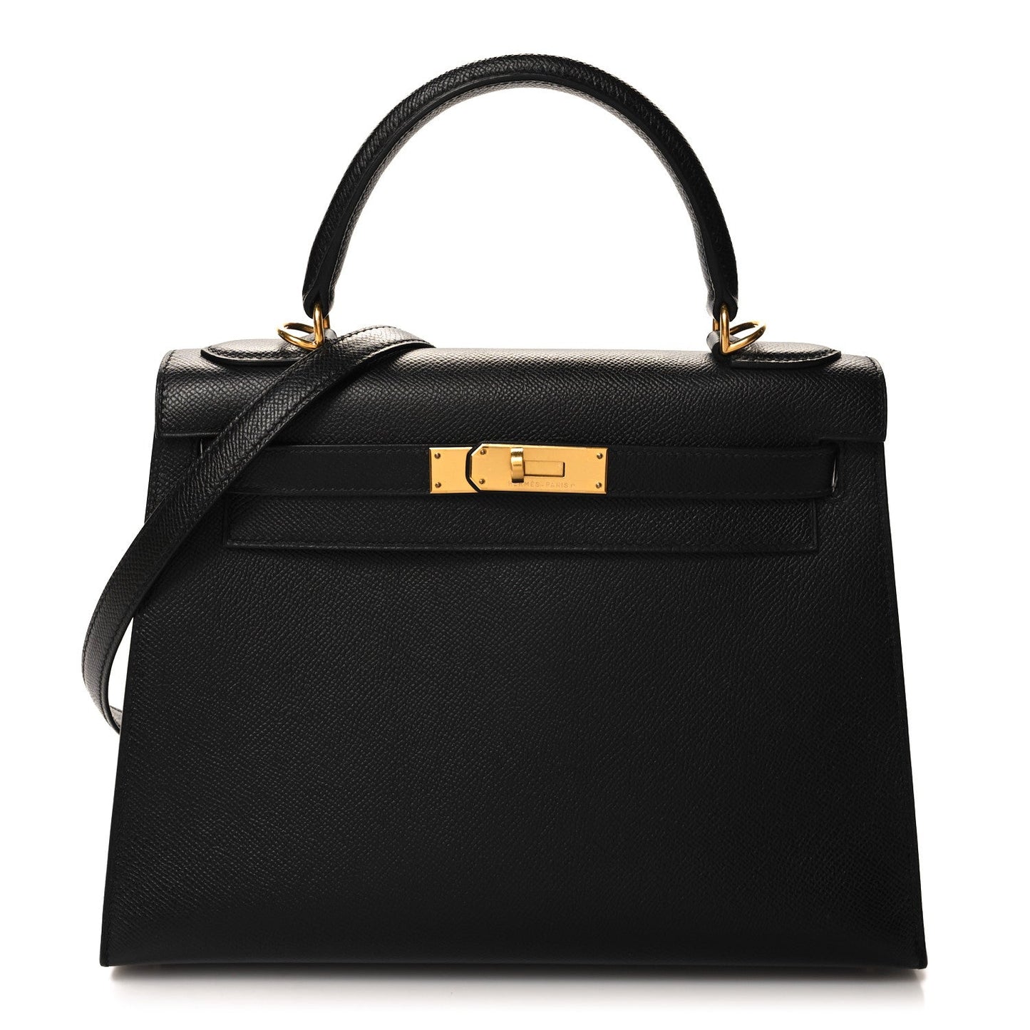 Hermes Epsom Kelly Sellier 28 Black