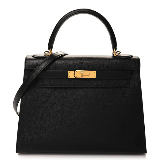 Hermes Epsom Kelly Sellier 28 Black