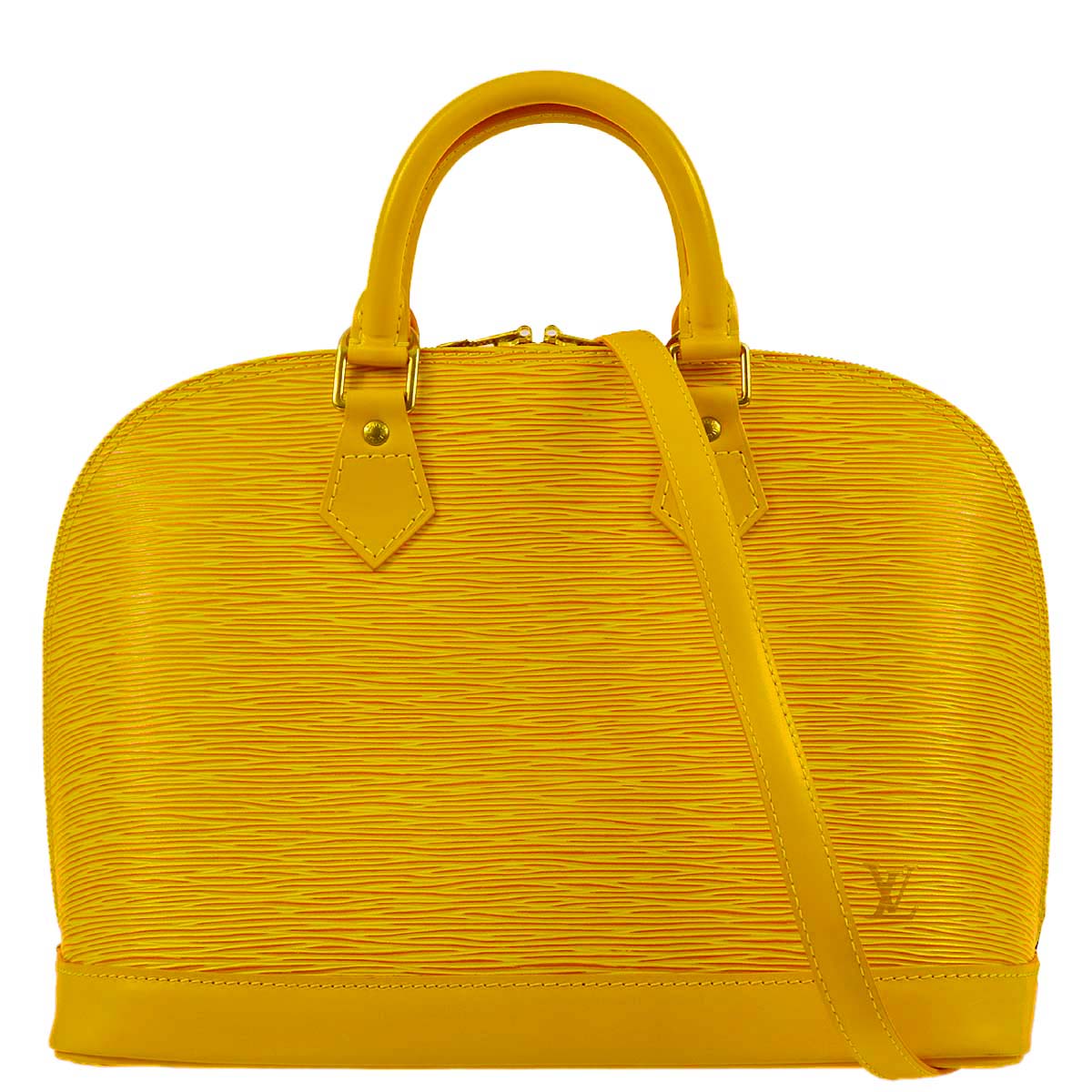 Louis Vuitton 1996 Yellow Alma Epi M52149
