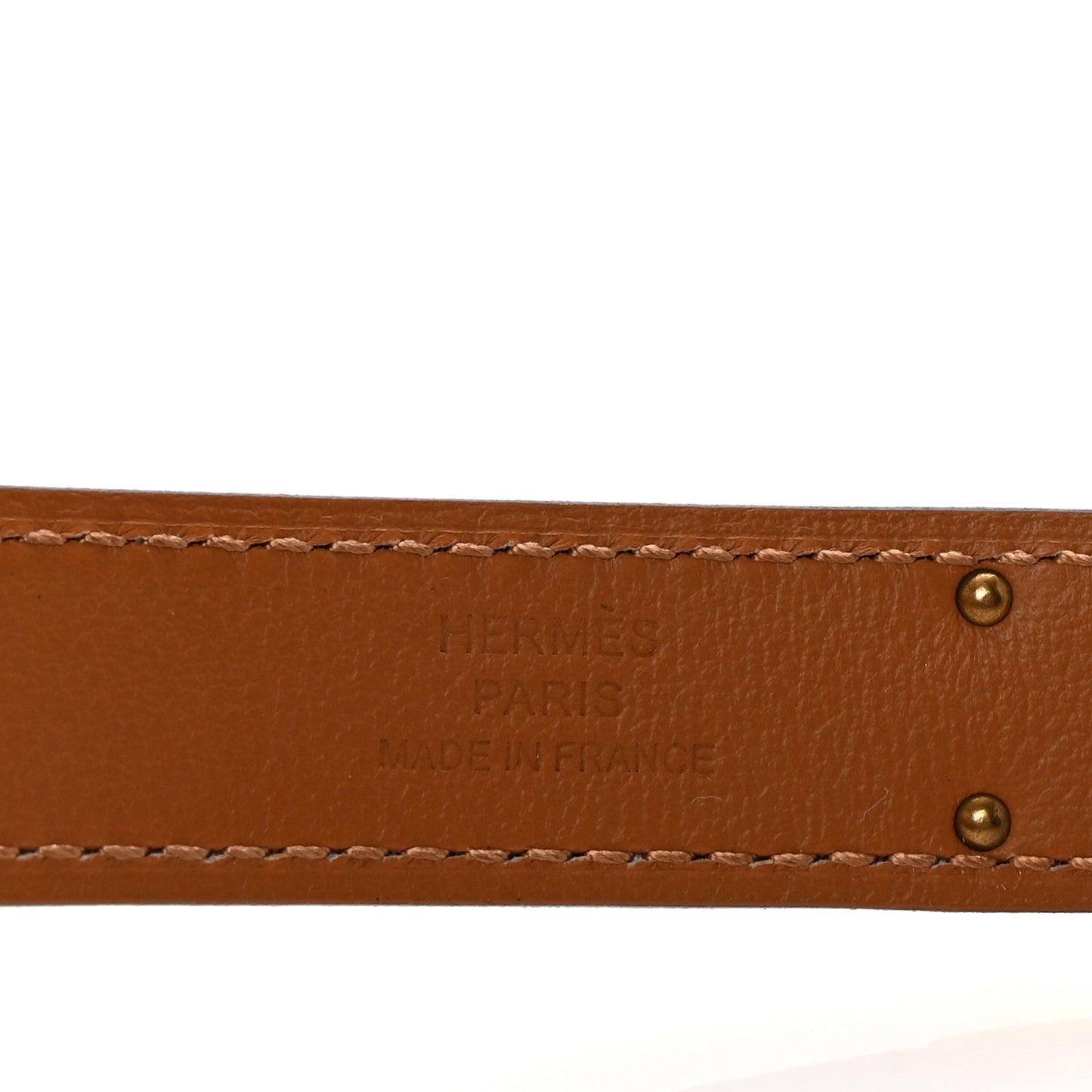 Hermes Epsom Kelly Belt White