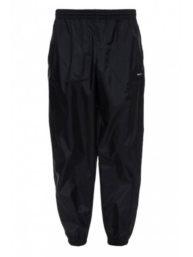 Luxury Balenciaga Trending 2026 Logo Training Track Pants Black