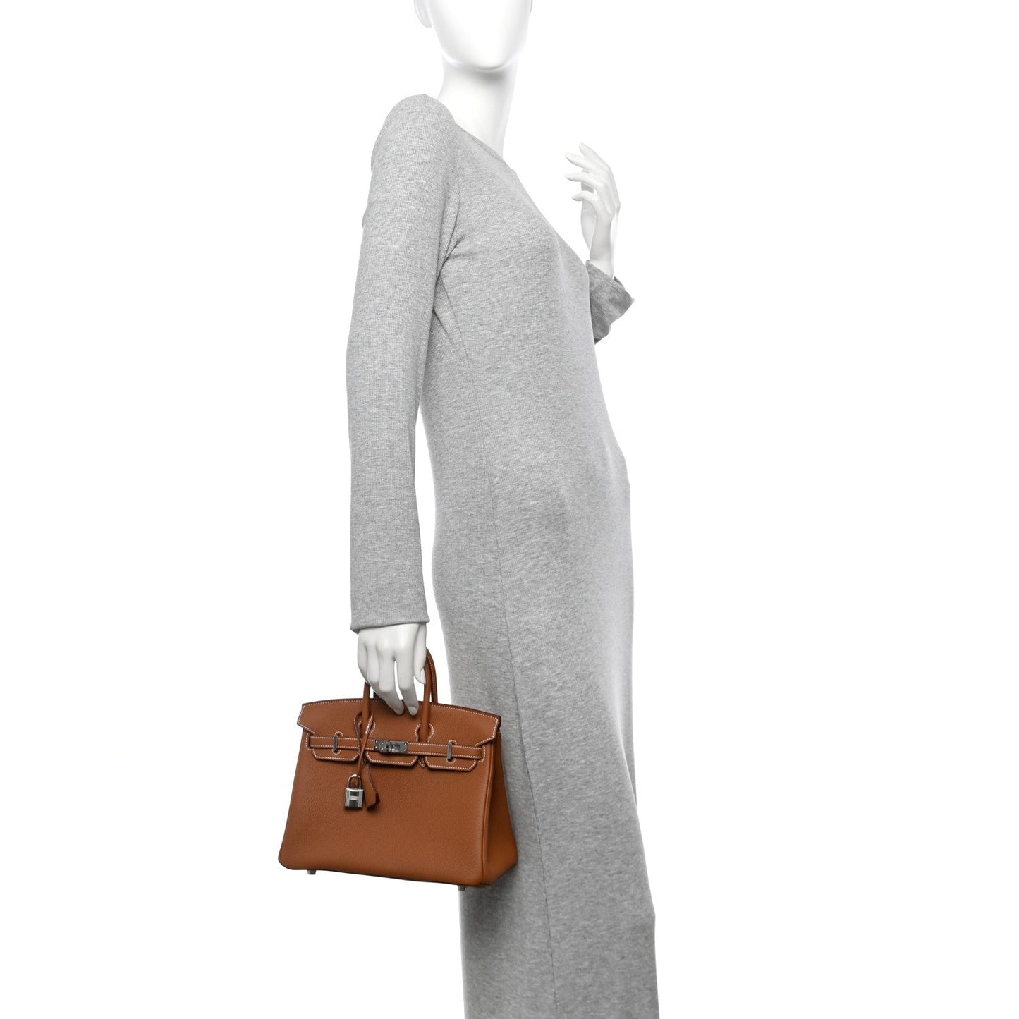 Hermes Togo Birkin 25 Gold