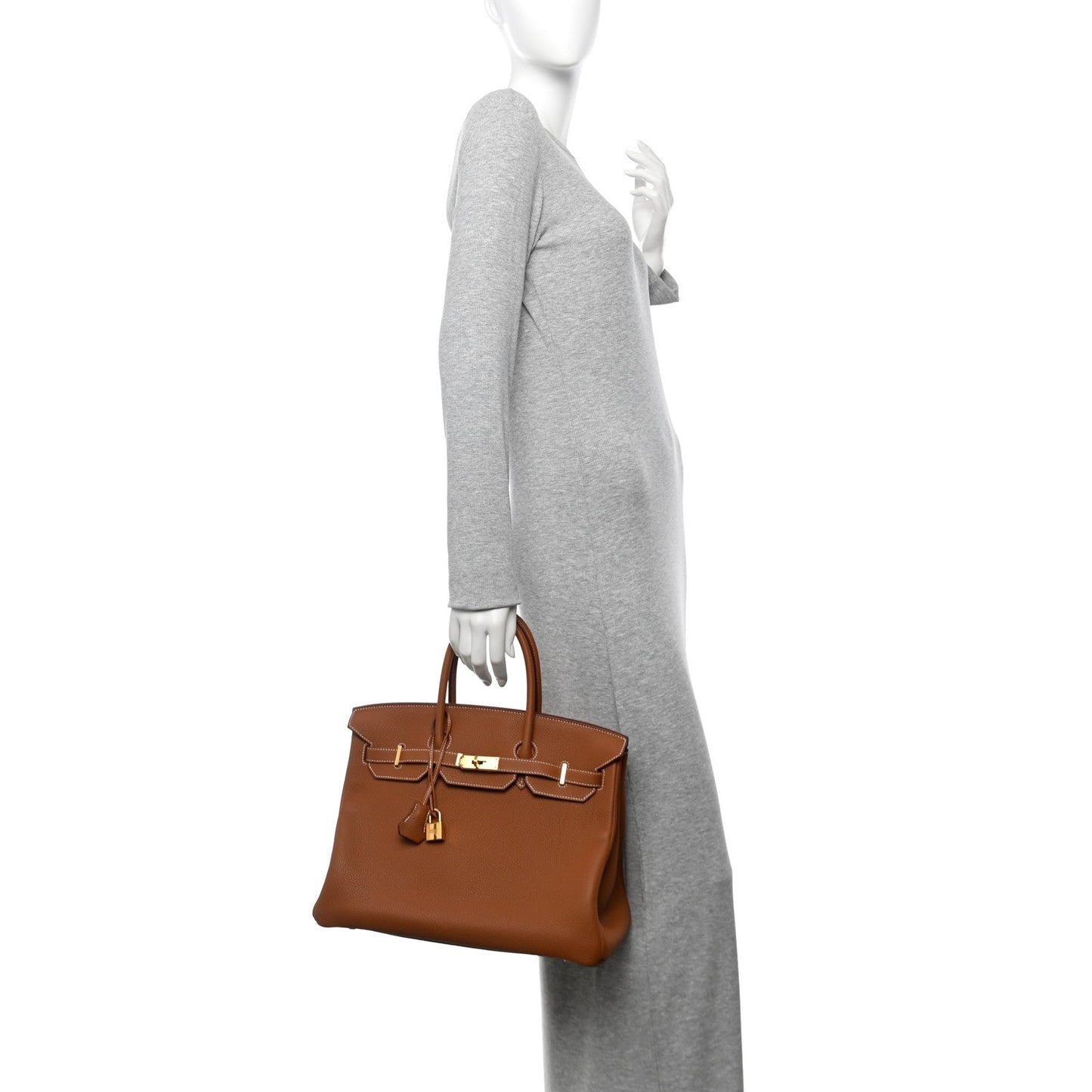 Hermes Togo Birkin 35 Gold