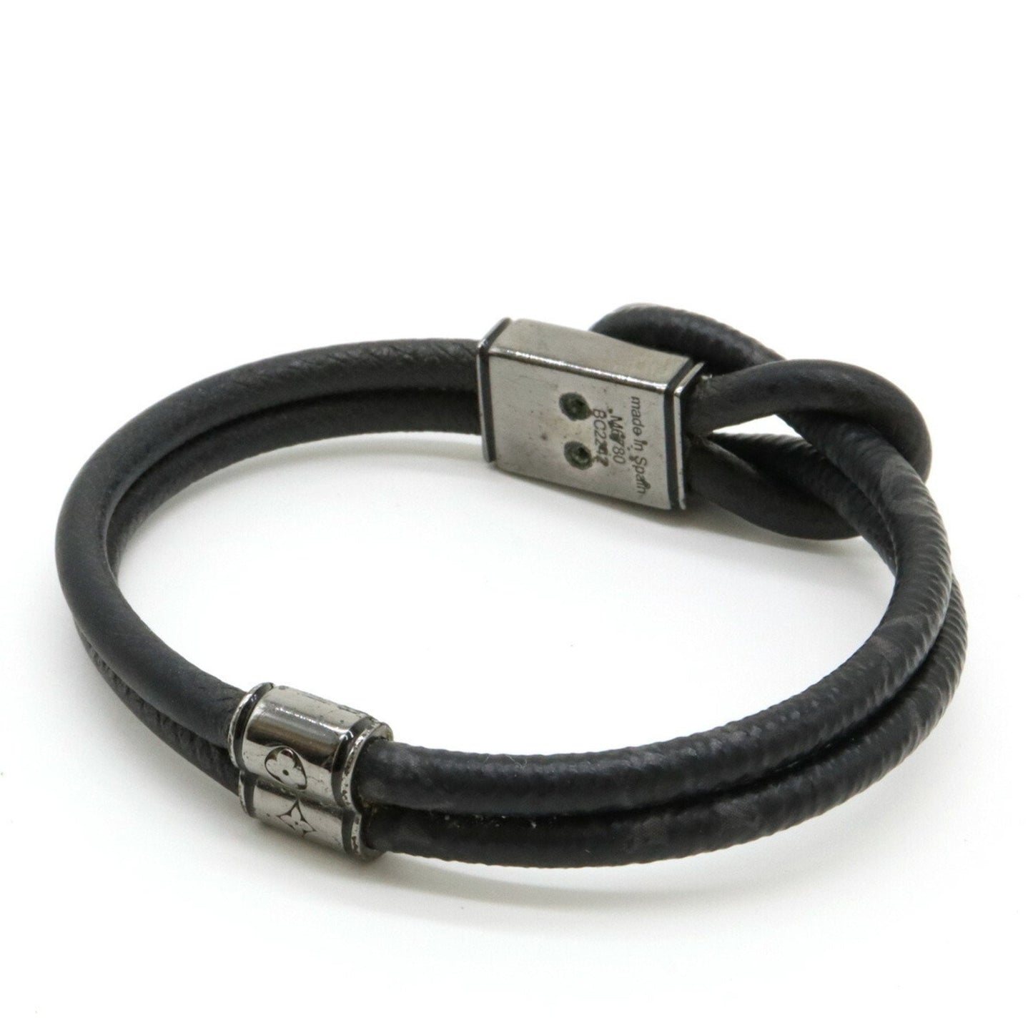 Louis Vuitton Monogram Eclipse Metal Monogram Eclipse Charm Bracelet