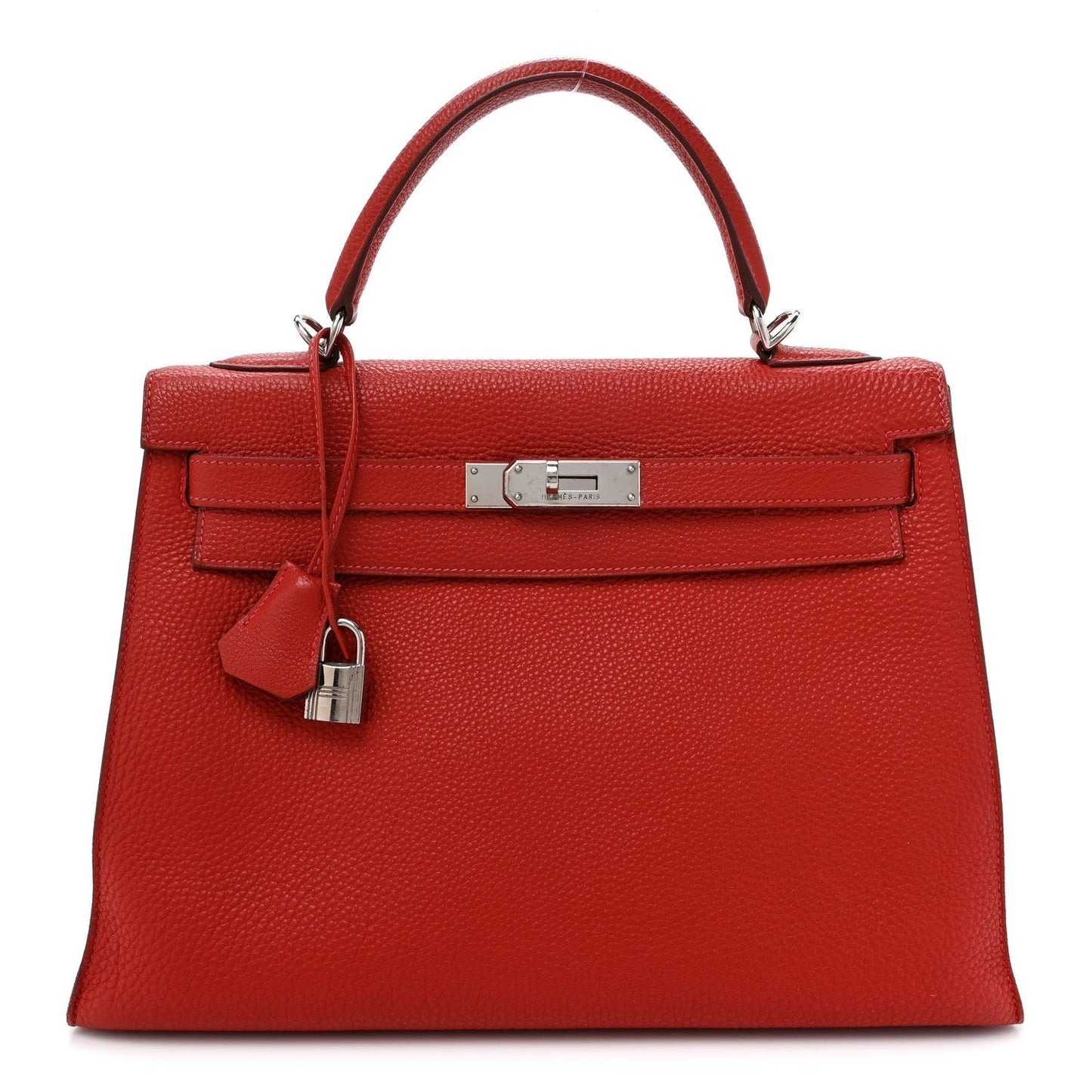 Hermes Togo Kelly Sellier 32 Rouge Vif