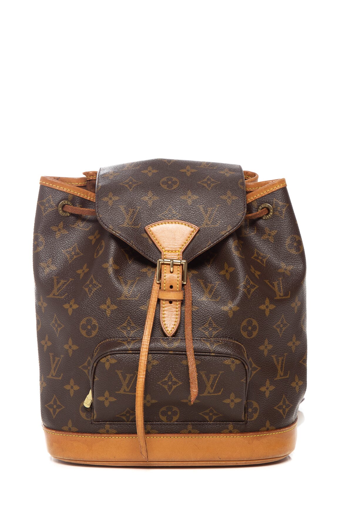 Louis Vuitton  1997 Brown Canvas Monogram Backpack
