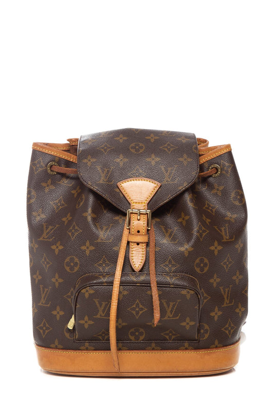 Louis Vuitton  1997 Brown Canvas Monogram Backpack