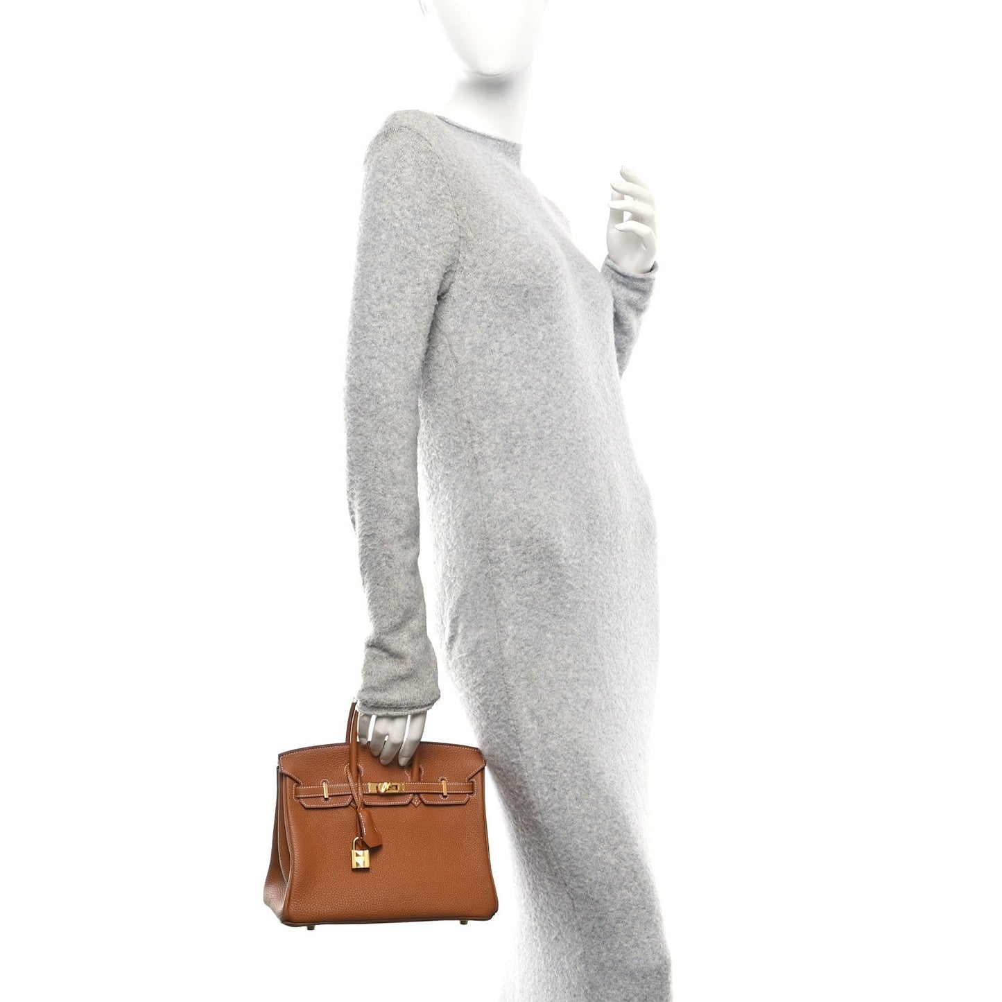 Hermes Togo Birkin 25 Gold
